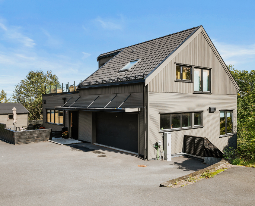 Strømsborg AP1_0284 Moderne enebolig i Strømsborgveien